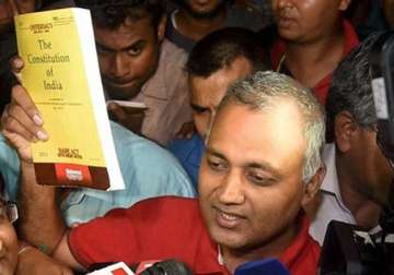 domestic violence case aap mla somnath bharti sent to 2 day police custody