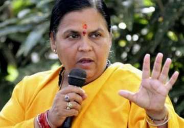 yamuna rejuvenation to be carried out under special plan uma bharti