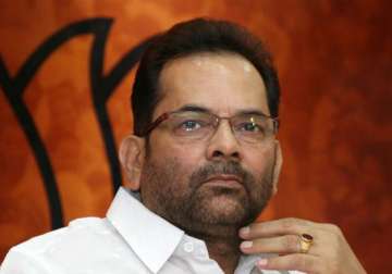 relief to union minister mukhtar abbas naqvi as court sets aside jail term