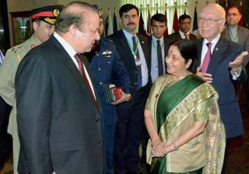 i raised 26/11 issue in pakistan sushma tells rajya sabha