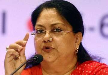 refinery to come up in barmer says vasundhara raje