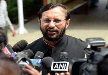 bjp government s trust vote win is perfectly legal prakash javadekar