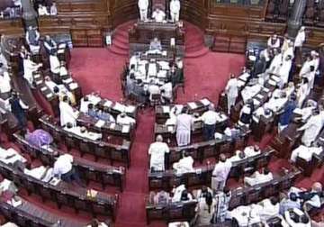 rajya sabha s first working day is a washout