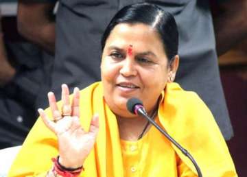 gujarat a guiding force for water conservation says uma bharti