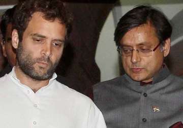 shashi tharoor says would have been good if rahul attended budget session