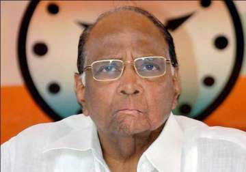 sharad pawar admitted to hospital for minor kidney problem