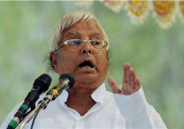 bjp urges election commission to act on lalu s model code violation