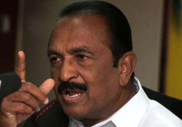 black flags to be shown to pm if he comes to tamil nadu vaiko