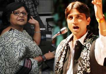 dcw chief barkha shukla cries foul over inappropriate tweets alleges kumar vishwas is behind it