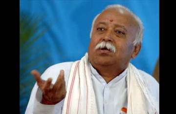 ayodhya site cannot be divided rss chief