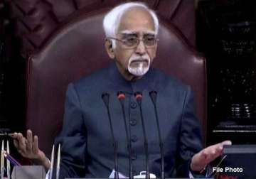 rajya sabha impasse ends with chairman s statement