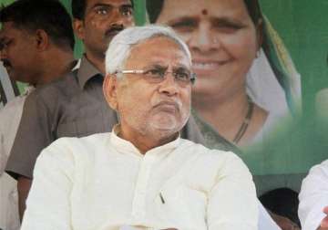 bjp playing politics over ram temple nitish kumar