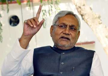 nitish lauds sdrf for its commitment to disaster management