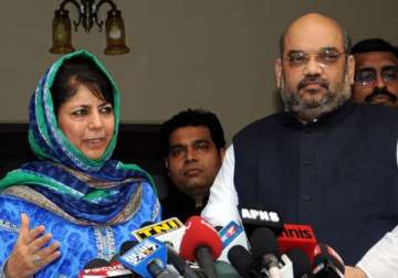 bjp sets deadline for pdp over govt formation in jammu and kashmir