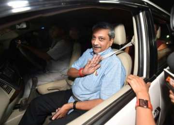 manohar parrikar to file nomination for rajya sabha from up today