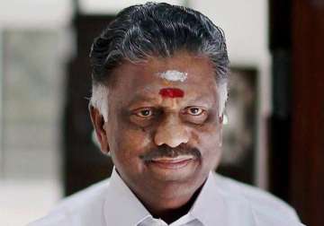 panneerselvam is once again no. 2 in jayalalithaa cabinet