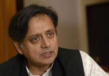 left bjp ask shashi tharoor to resign