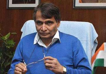 railways want to protect dominance in cargo sector suresh prabhu