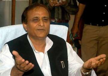 azam khan asks why rss compromised on article 370