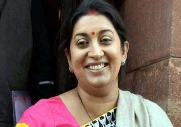 rahul claims to be youth leader but is close to 50 smirti irani