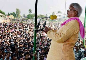 lalu prasad hits back at pm modi on no shame barb