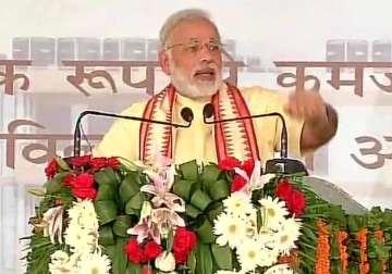 parliament deadlock people will not forgive congress says pm modi