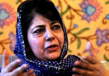 pdp looking for a govt with agenda of good governance mehbooba mufti
