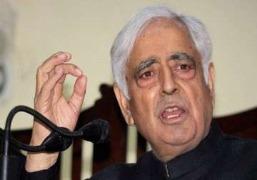 take all steps to maintain peace sayeed to security forces