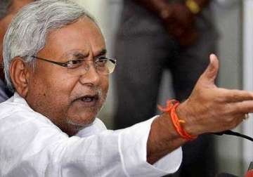 bihar polls bjp trying to win elections through negative agendas says nitish kumar