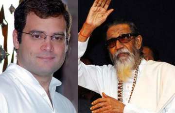 stop blabbering bal thackeray tells rahul