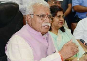 haryana to set up state nutrition commission manohar lal khattar