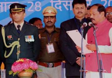 in pics jharkhand bids 2014 goodbye with stable mandate