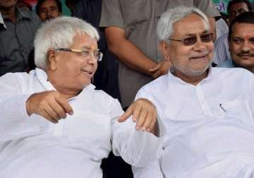 bihar polls political compulsions force lalu to accept nitish