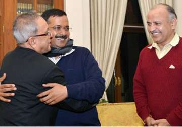 president appoints arvind kejriwal as delhi cm