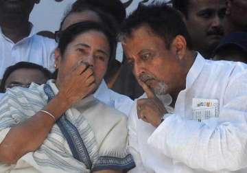 mukul meets mamata amid speculation of distance between two