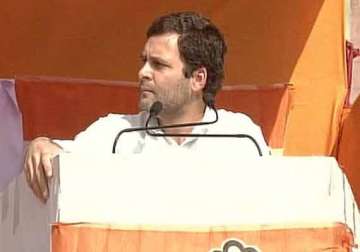 jharkhand polls congress govts worked for all sections says rahul gandhi