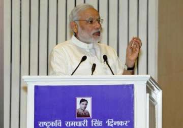 pm modi asks people of bihar to shed casteism says committed to its development