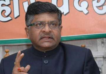 sack telecom minister ravi shankar prasad demands congress over call drops issue