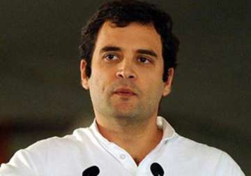 pm busy doing his own pr says rahul gandhi