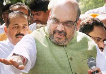 amit shah chargesheeted for objectionable speech during ls polls