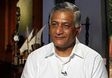 vk singh opposes use of armed forces against maoists