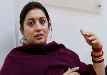 social security schemes are historic step smriti irani