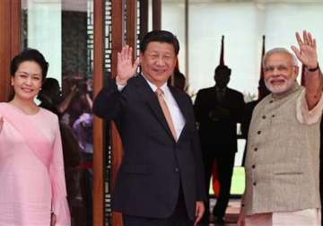 in pics chinese president xi jinping and pm narendra modi in gujarat