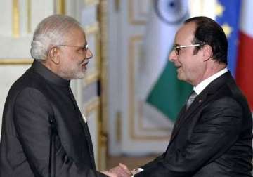 pm modi bids farewell to hollande says france is special