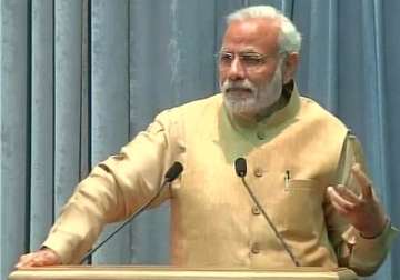 tensions struggles don t bring change pm modi to ias officers