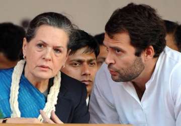 disruptions in parliament govt blames sonia rahul