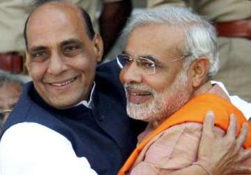 it s official now rajnath singh is no. 2 in modi cabinet