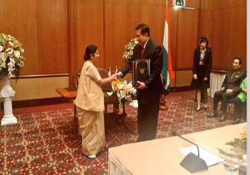 india thai sign multiple treaties including double taxation