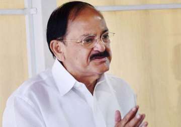 not fair on congress part to put riders on gst passage venkaiah naidu