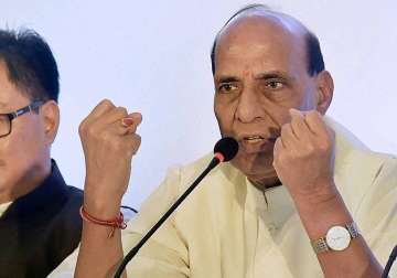 have invited intellectuals returning awards for talks rajnath singh